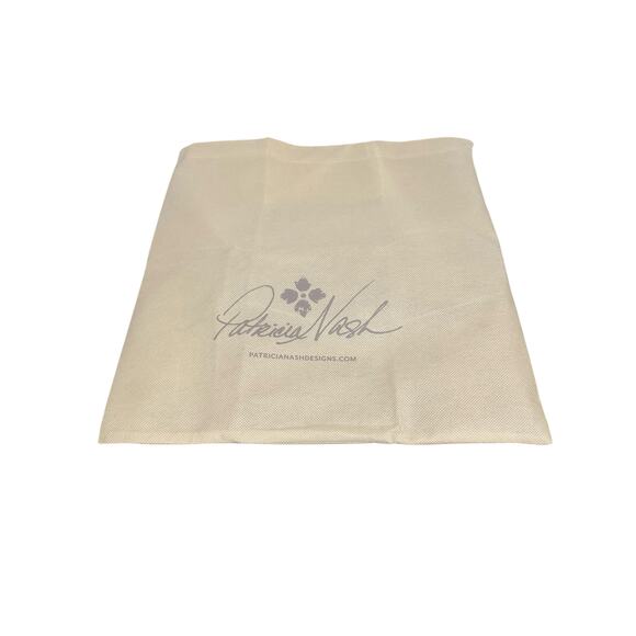 NWT Patricia Nash Women's Mini Tech Portfolio Brown Leather Embossed Design - Picture 8 of 8